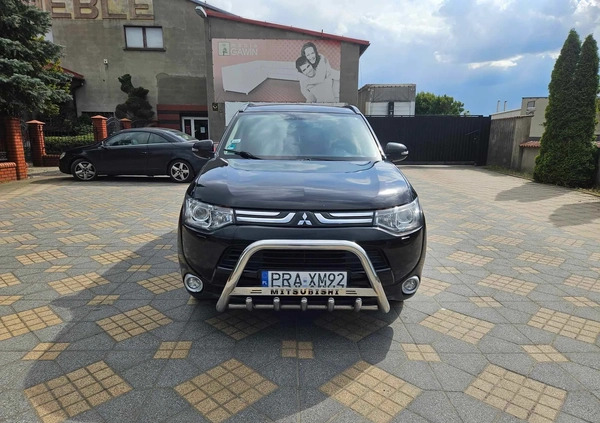 Mitsubishi Outlander cena 61400 przebieg: 173000, rok produkcji 2014 z Rawicz małe 232